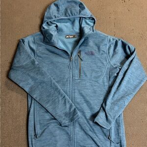 The North Face Blue Hooded Lightweight Jacket